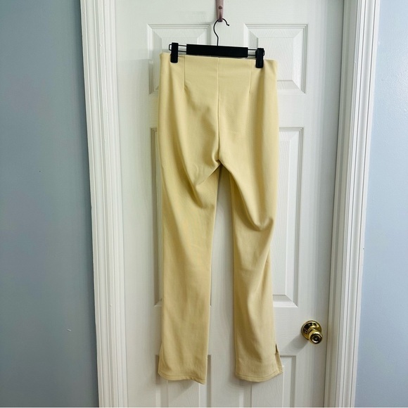 En Saison Pants Khaki Tan Neutral Straight Leg Academia Work Preppy Small - Picture 4 of 6